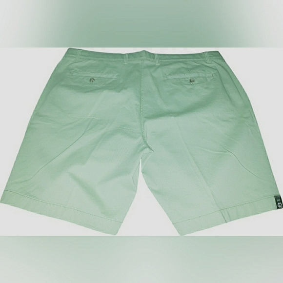 Mint Green 40 Classic Chino Men Flat Front Golf Pickleball Vacation New - Picture 6 of 7